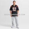 Mens Nike Bj Hill Black Cincinnati Bengals Game Jersey
