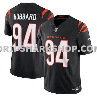 Mens Nike Sam Hubbard Black Cincinnati Bengals Vapor Fuse Limited Jersey