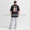 NFL07a58aG11-16032c Mens Nike Jermaine Burton Black Cincinnati Bengals Game Jersey