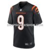 NFL07b139G01-9fd405 Mens Nike Joe Burrow Black Cincinnati Bengals Player Game Jersey Pi4293000