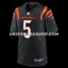 Mens Nike Tee Higgins Black Cincinnati Bengals Game Player Jersey