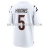 Mens Nike Tee Higgins White Cincinnati Bengals Game Jersey