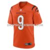 Mens Nike Joe Burrow Orange Cincinnati Bengals Alternate Game Jersey Pi4599000