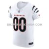 NFL07b720G05-31f125 Mens Nike White Cincinnati Bengals Vapor Fuse Elite Custom Jersey