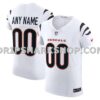 NFL07b720M01-cd5ea8 Mens Nike White Cincinnati Bengals Vapor Fuse Elite Custom Jersey