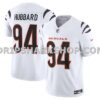 NFL07bb49M01-4803b5 Mens Nike Sam Hubbard White Cincinnati Bengals Vapor Fuse Limited Jersey