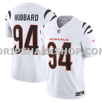 Mens Nike Sam Hubbard White Cincinnati Bengals Vapor Fuse Limited Jersey