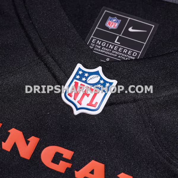 Mens Nike Sam Hubbard Black Cincinnati Bengals Player Game Jersey