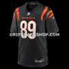 NFL07c780G05-0ef733 Mens Nike Drew Sample Black Cincinnati Bengals Game Jersey