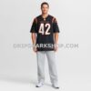 NFL07d31cG10-259c9d Mens Nike Oren Burks Black Cincinnati Bengals Team Game Jersey