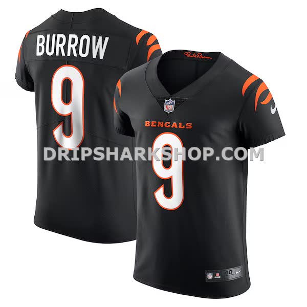 Mens Nike Joe Burrow Black Cincinnati Bengals Vapor Elite Jersey Pi4057000