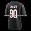 Mens Nike Owen Carney Black Cincinnati Bengals Home Game Player Jersey