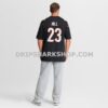 NFL07e25cG12-930431 Mens Nike Daxton Hill Black Cincinnati Bengals Player Game Jersey
