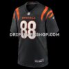 Mens Nike Mike Gesicki Black Cincinnati Bengals Game Jersey