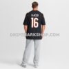 NFL07f587G11-ae5158 Mens Nike Joe Flacco Black Cincinnati Bengals Team Game Jersey