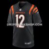 Mens Nike Tyron Johnson Black Cincinnati Bengals Home Game Player Jersey