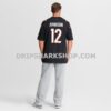 Mens Nike Tyron Johnson Black Cincinnati Bengals Home Game Player Jersey