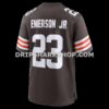Mens Nike Martin Emerson Jr Brown Cleveland Browns Game Player Jersey