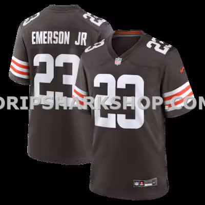 Mens Nike Martin Emerson Jr Brown Cleveland Browns Game Player Jersey