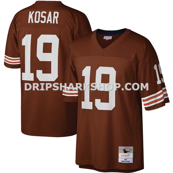 Mens Mitchell And Ness Bernie Kosar Brown Cleveland Browns Legacy Replica Jersey Pi3610000