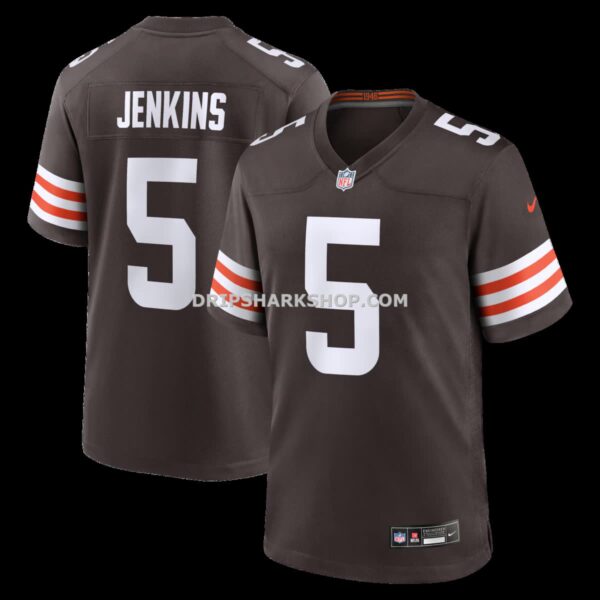 NFL081c48G04-d1de7c Mens Nike Rayshawn Jenkins Brown Cleveland Browns Team Game Jersey
