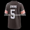 NFL081c48G06-4c51a5 Mens Nike Rayshawn Jenkins Brown Cleveland Browns Team Game Jersey
