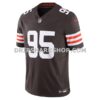 Mens Nike Myles Garrett Brown Cleveland Browns Vapor Fuse Limited Jersey