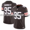 Mens Nike Myles Garrett Brown Cleveland Browns Vapor Fuse Limited Jersey