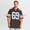 Mens Nike Tyre Phillips Brown Cleveland Browns Team Game Jersey