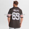 Mens Nike Tyre Phillips Brown Cleveland Browns Team Game Jersey