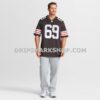Mens Nike Tyre Phillips Brown Cleveland Browns Team Game Jersey
