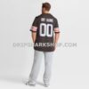 NFL08219aG11-865ec6 Mens Nike Cleveland Browns Brown Custom Game Jersey