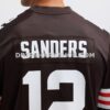 Mens Nike Shedeur Sanders Brown Cleveland Browns 2025 Nfl Draft Game Jersey