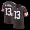 Mens Nike Corey Bojorquez Brown Cleveland Browns Game Jersey
