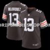 Mens Nike Corey Bojorquez Brown Cleveland Browns Game Jersey