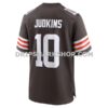 Mens Nike Quinshon Judkins Brown Cleveland Browns 2025 Nfl Draft Game Jersey