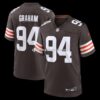 Mens Nike Mason Graham Brown Cleveland Browns Game Jersey