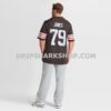 NFL08564cG11-db7326 Mens Nike Dawand Jones Brown Cleveland Browns Team Game Jersey