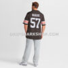 Mens Nike Isaiah Mcguire Brown Cleveland Browns Team Game Jersey