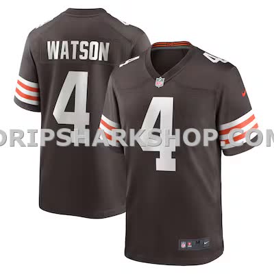 Mens Nike Deshaun Watson Brown Cleveland Browns Game Jersey