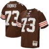 Mens Mitchell And Ness Joe Thomas Brown Cleveland Browns Legacy Replica Jersey