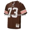 Mens Mitchell And Ness Joe Thomas Brown Cleveland Browns Legacy Replica Jersey
