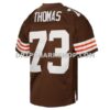 Mens Mitchell And Ness Joe Thomas Brown Cleveland Browns Legacy Replica Jersey