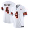NFL0864f1G04-5f86f8 Mens Nike Deshaun Watson White Cleveland Browns Vapor Fuse Limited Jersey