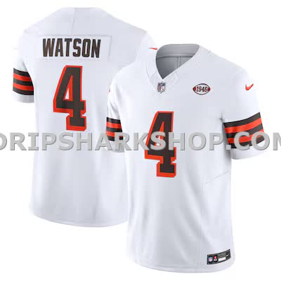 Mens Nike Deshaun Watson White Cleveland Browns Vapor Fuse Limited Jersey