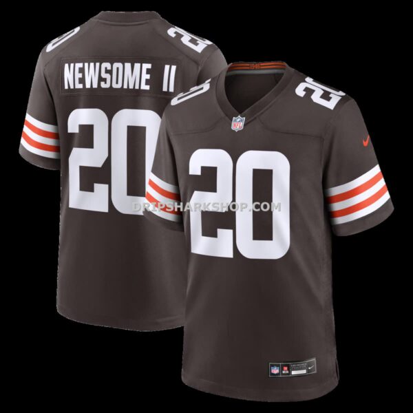 Mens Nike Greg Newsome Ii Brown Cleveland Browns Game Jersey