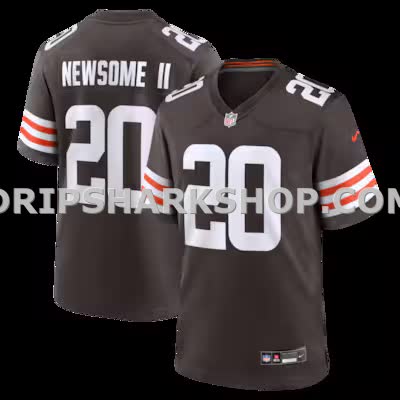 Mens Nike Greg Newsome Ii Brown Cleveland Browns Game Jersey