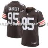 Mens Nike Myles Garrett Brown Cleveland Browns Team Game Jersey
