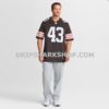 Mens Nike Mohamoud Diabate Brown Cleveland Browns Team Game Jersey