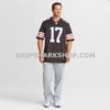Mens Nike Jerome Baker Brown Cleveland Browns Team Game Jersey